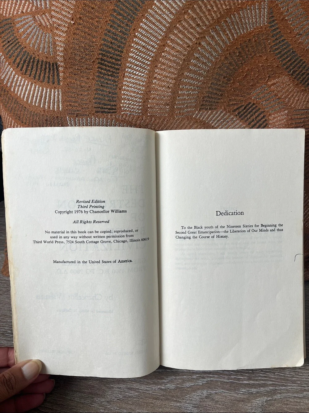 The Destruction of Black Civilization by Chancellor Williams